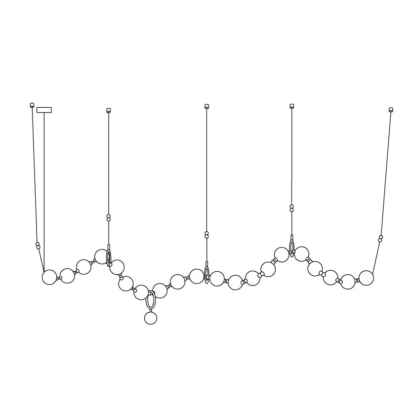 Necklace LED Pendant Lamp - Image 60