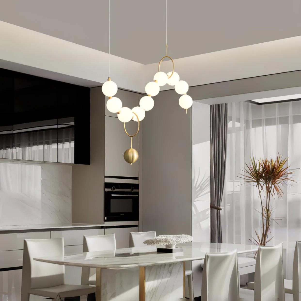 Necklace LED Pendant Lamp - Image 68