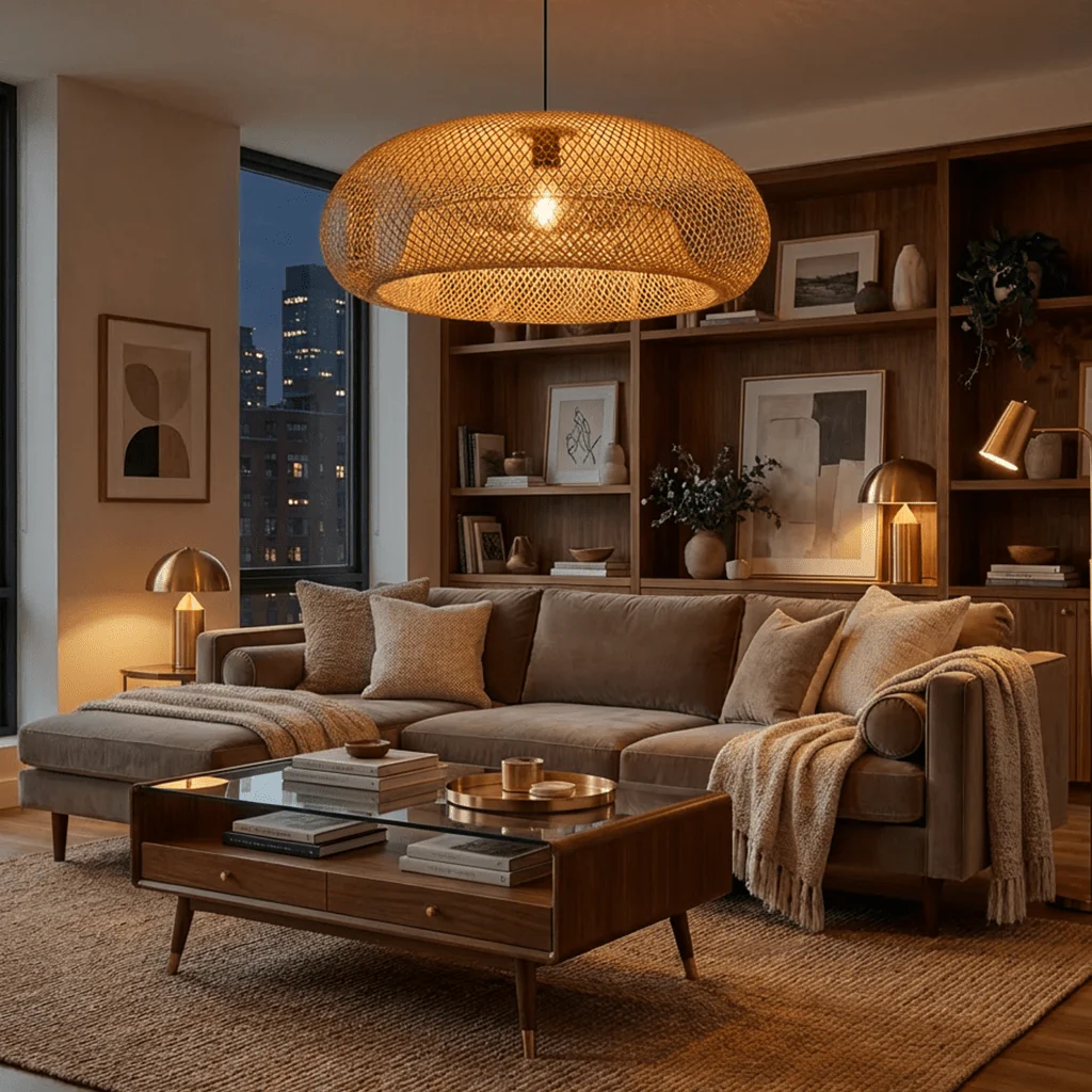 Nest Rattan Pendant Light - Image 6