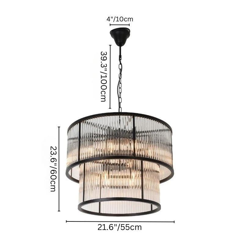 Noros Round Chandelier - Image 4