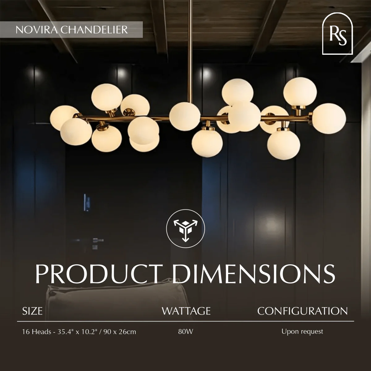 Novira Chandelier - Image 8
