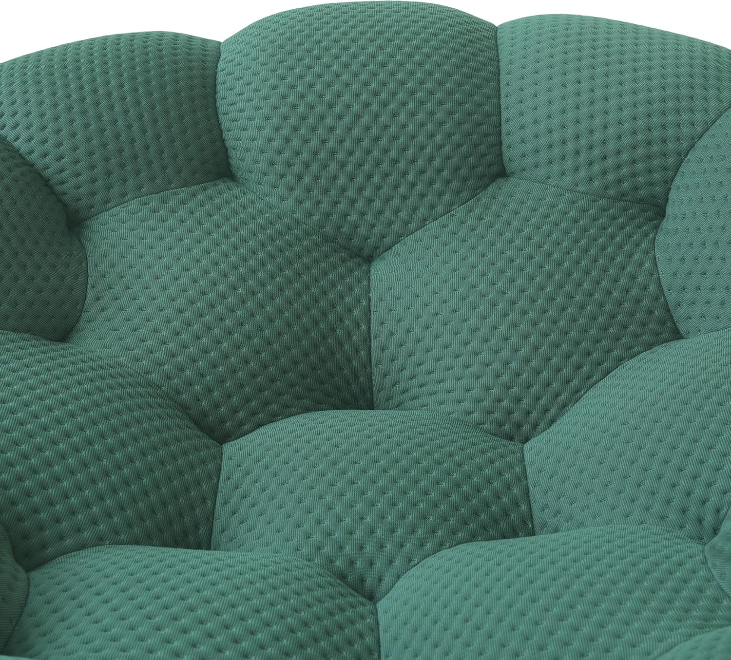 Nuvé® Mitsu Modular Bouclé Cloud Sofa - Dark Green - 1 + 2 + 3 Seater and Ottoman - Image 5