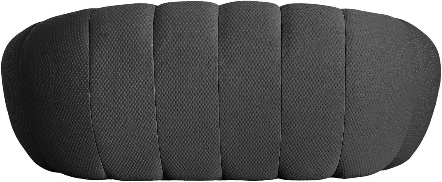 Nuvé® Mitsu Modular Bouclé Cloud Sofa - Dark Grey - 3-Seater Sofa - Image 8