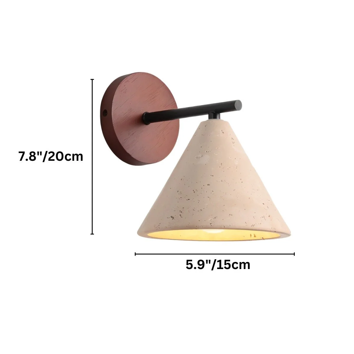 Omicil Travertine Wall Lamp - Image 9
