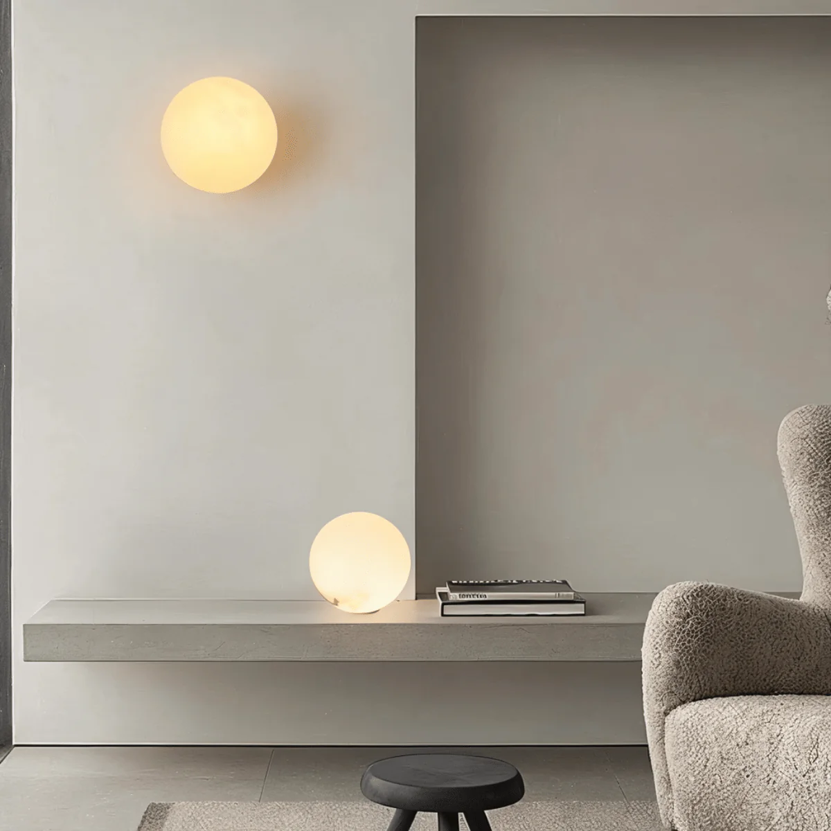 Onyxa Alabaster Wall Lamp - Image 7