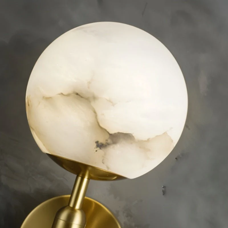 Orbis Alabaster Wall Lamp - Image 5
