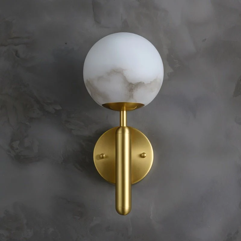 Orbis Alabaster Wall Lamp - Image 8