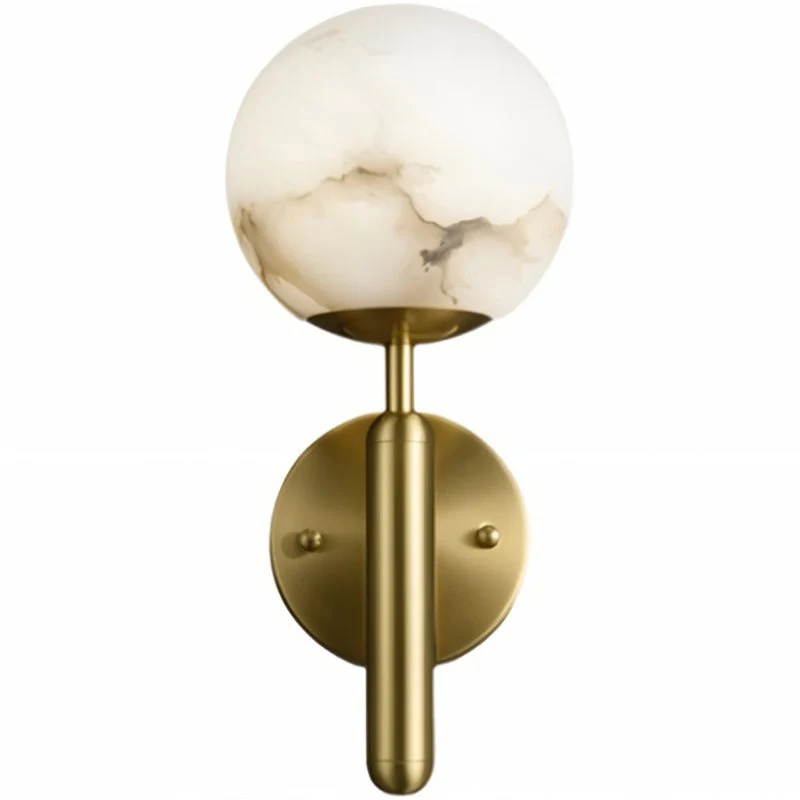 Orbis Alabaster Wall Lamp - Image 9