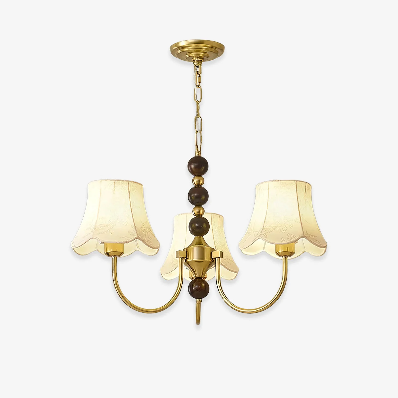 Orchid Fabric Chandelier - Image 13