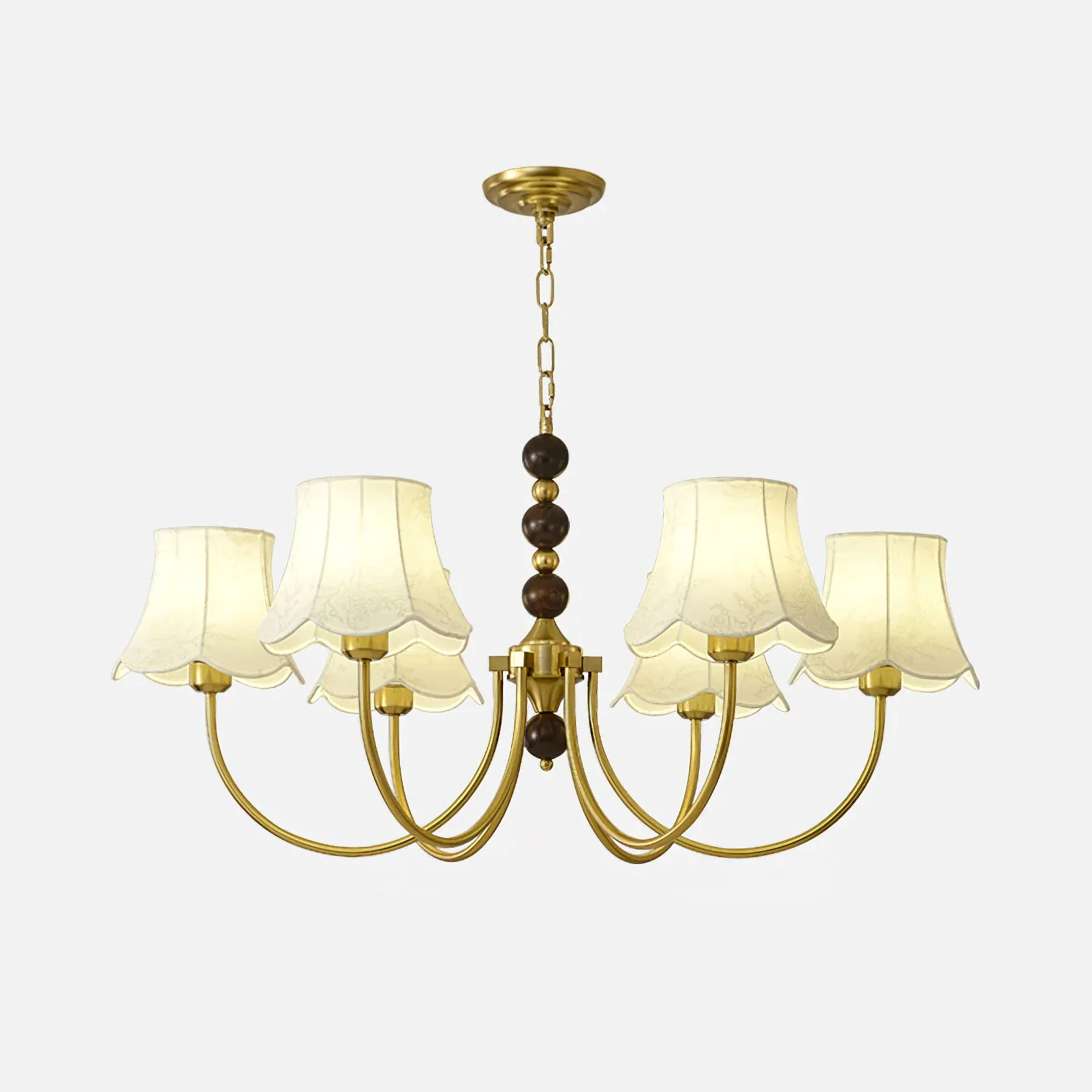 Orchid Fabric Chandelier - Image 15