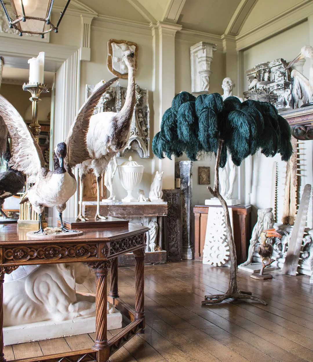 Ostrich Feather Floor Lamp - Image 16