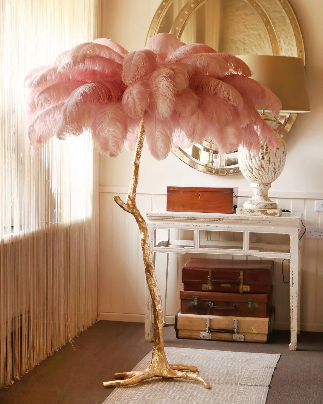 Ostrich Feather Floor Lamp - Image 19