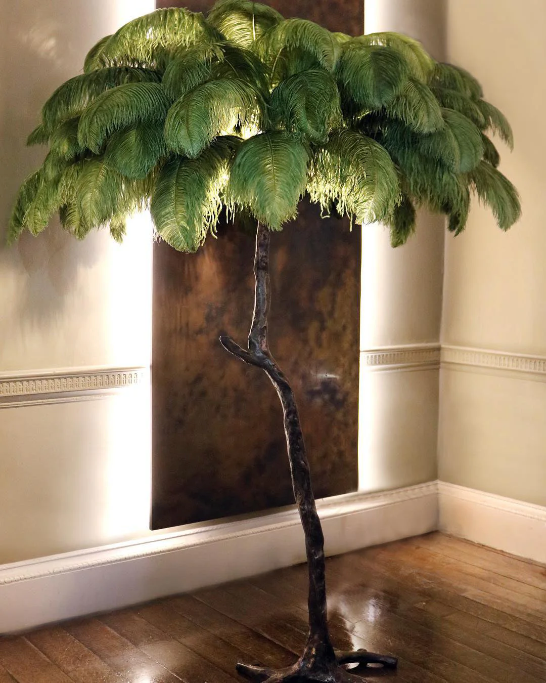 Ostrich Feather Floor Lamp - Image 23