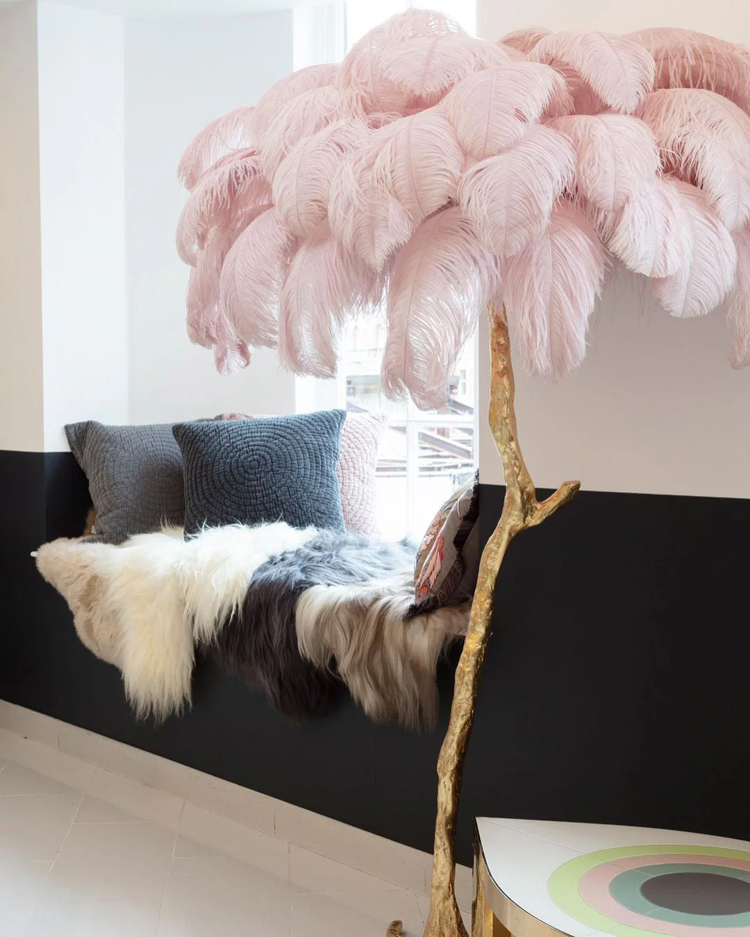 Ostrich Feather Floor Lamp - Image 31