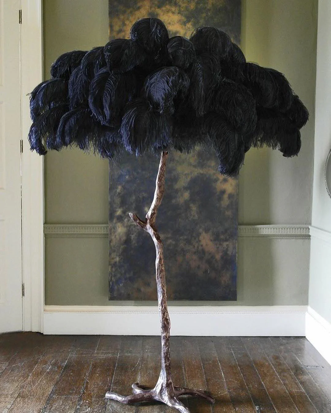 Ostrich Feather Floor Lamp - Image 34