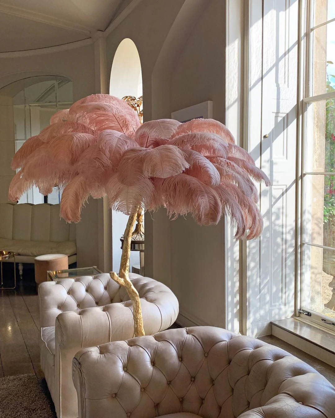 Ostrich Feather Floor Lamp - Image 35