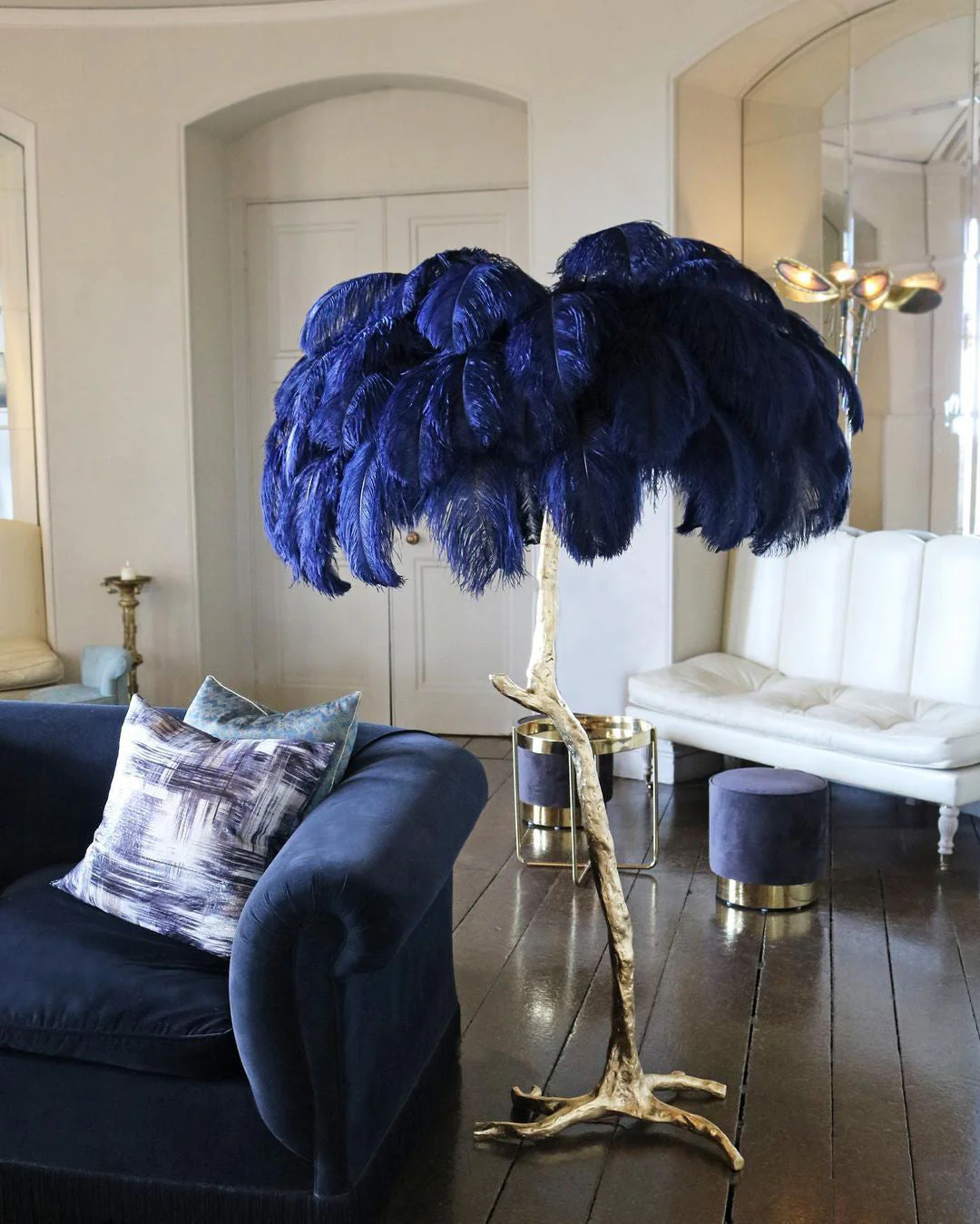 Ostrich Feather Floor Lamp - Image 40