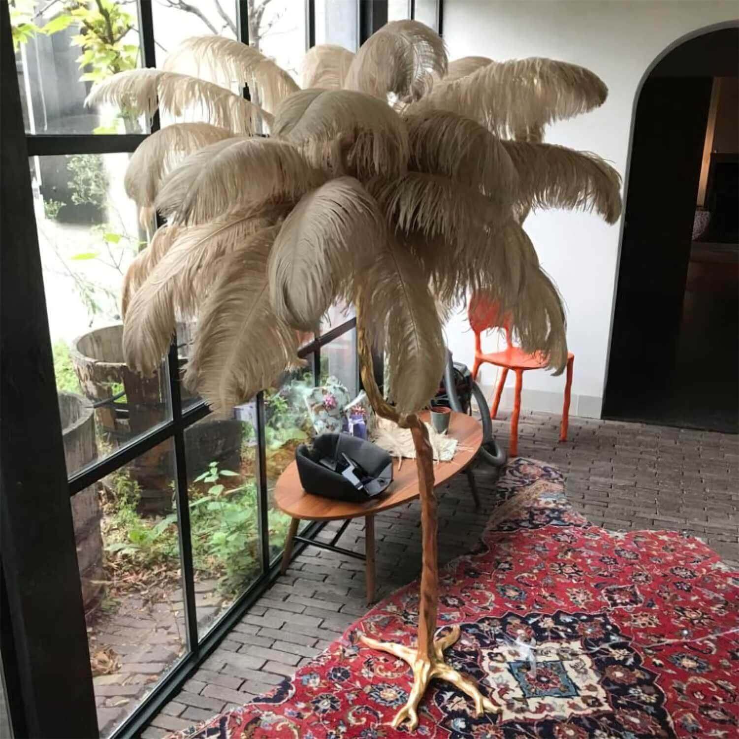 Ostrich Feather Floor Lamp - Image 44