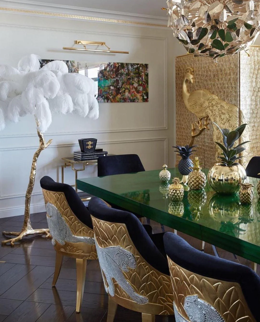 Ostrich Feather Floor Lamp - Image 47