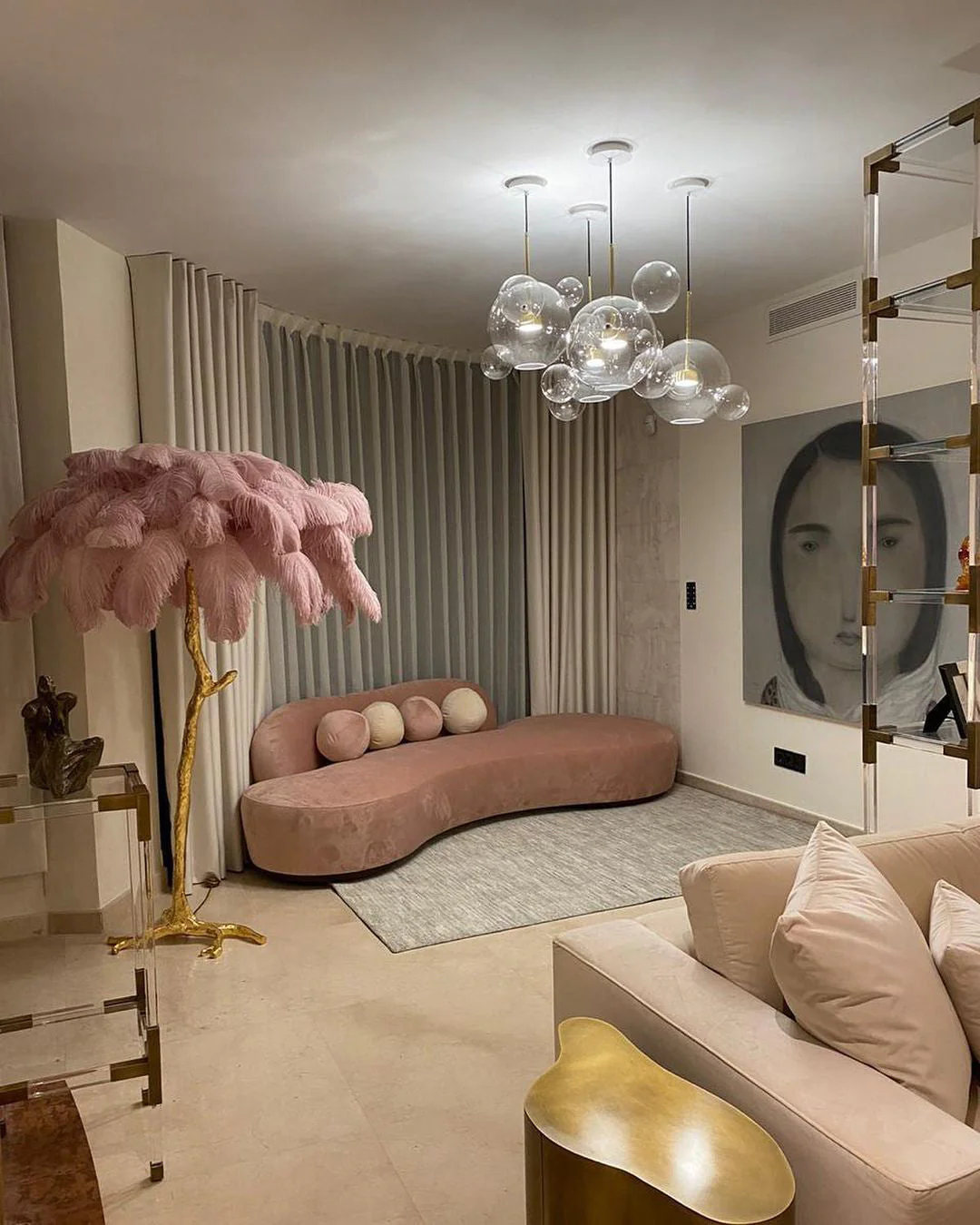 Ostrich Feather Floor Lamp - Image 50