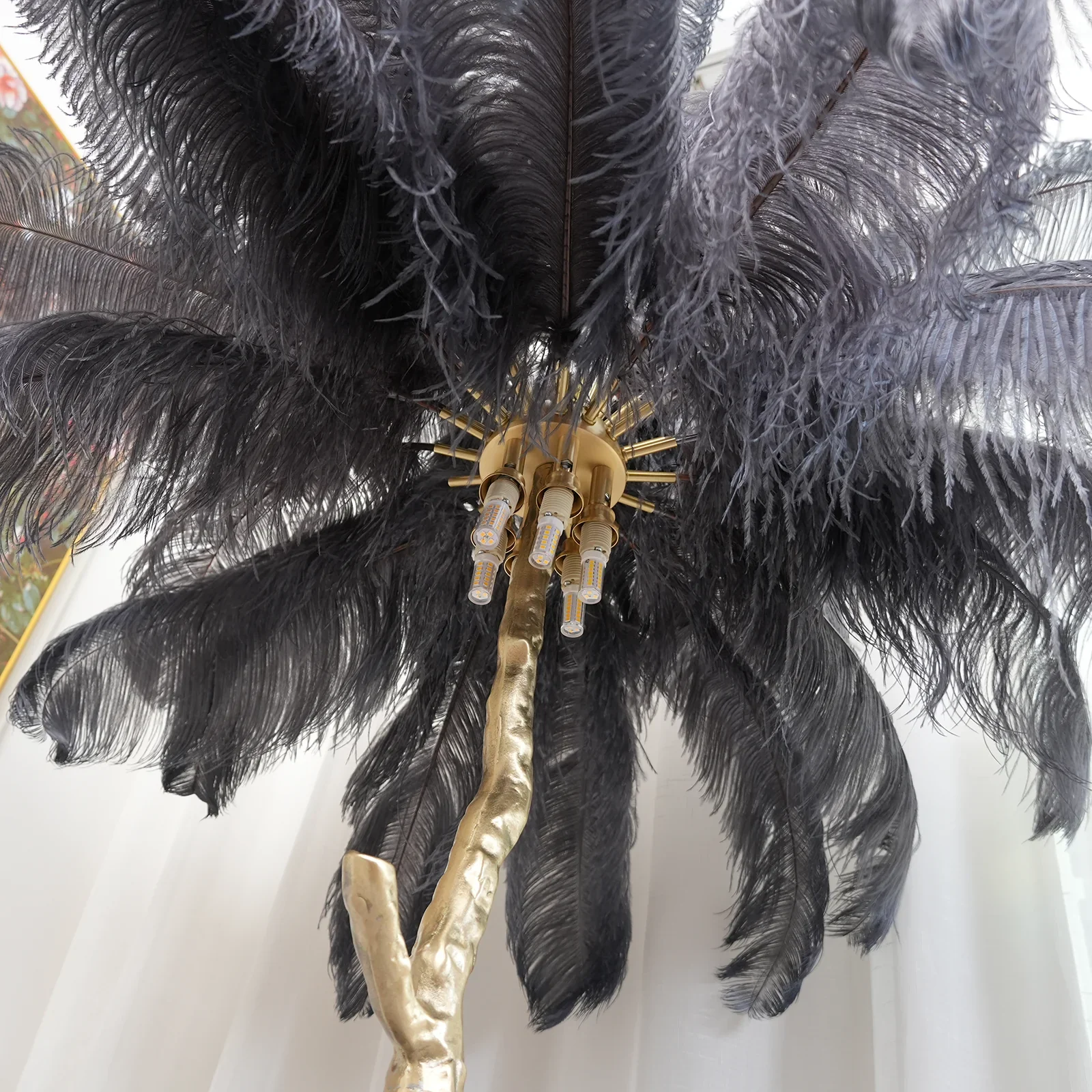 Ostrich Feather Floor Lamp - Image 63