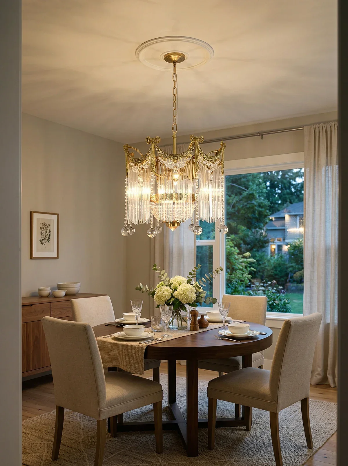 Palace Water Drop Chandelier - Image 2