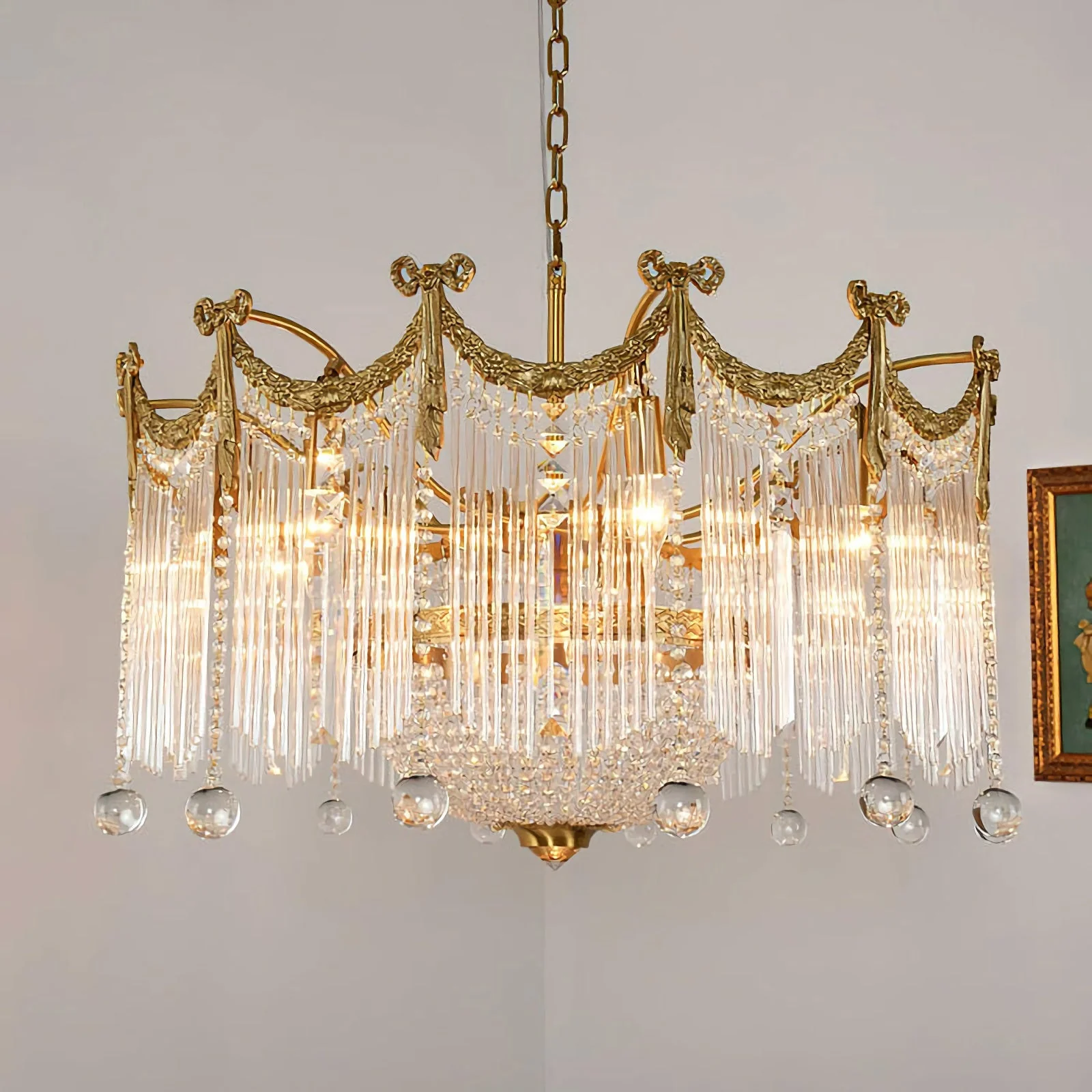 Palace Water Drop Chandelier - Image 6