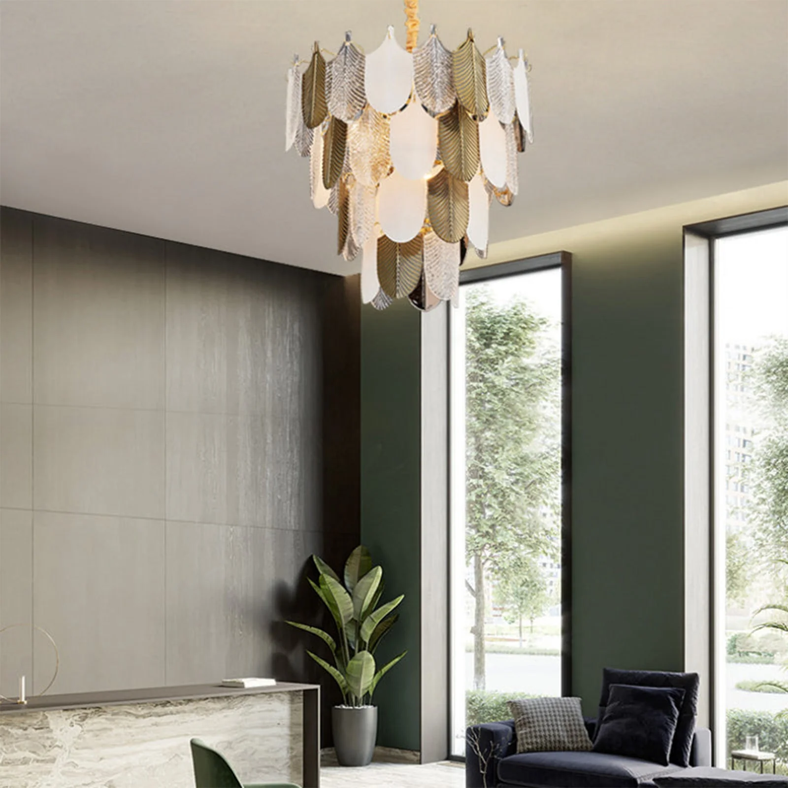 Peacock Chandelier - Image 11