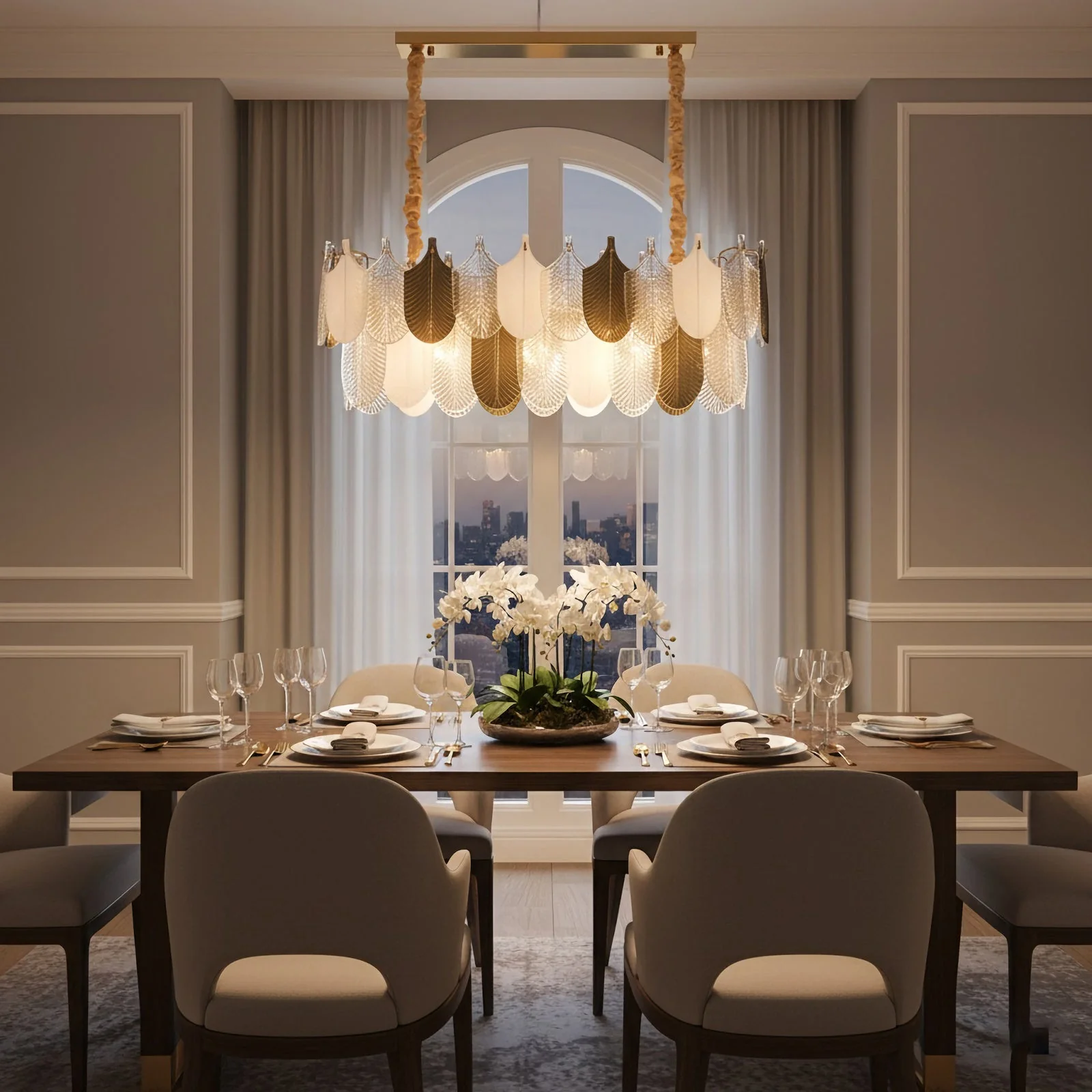 Peacock Chandelier - Image 2