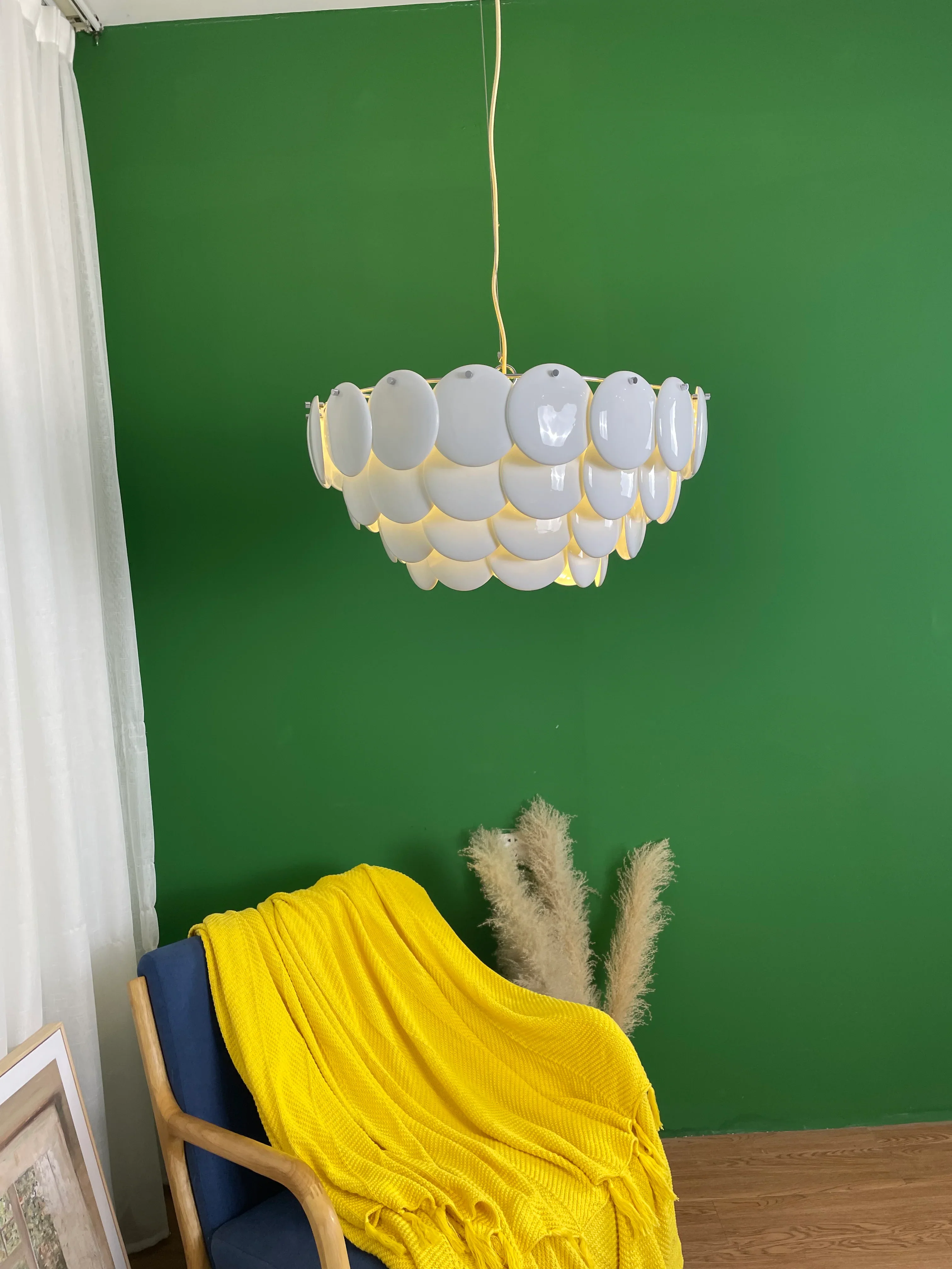 Pembridge White Ceramic Chandelier - Image 20