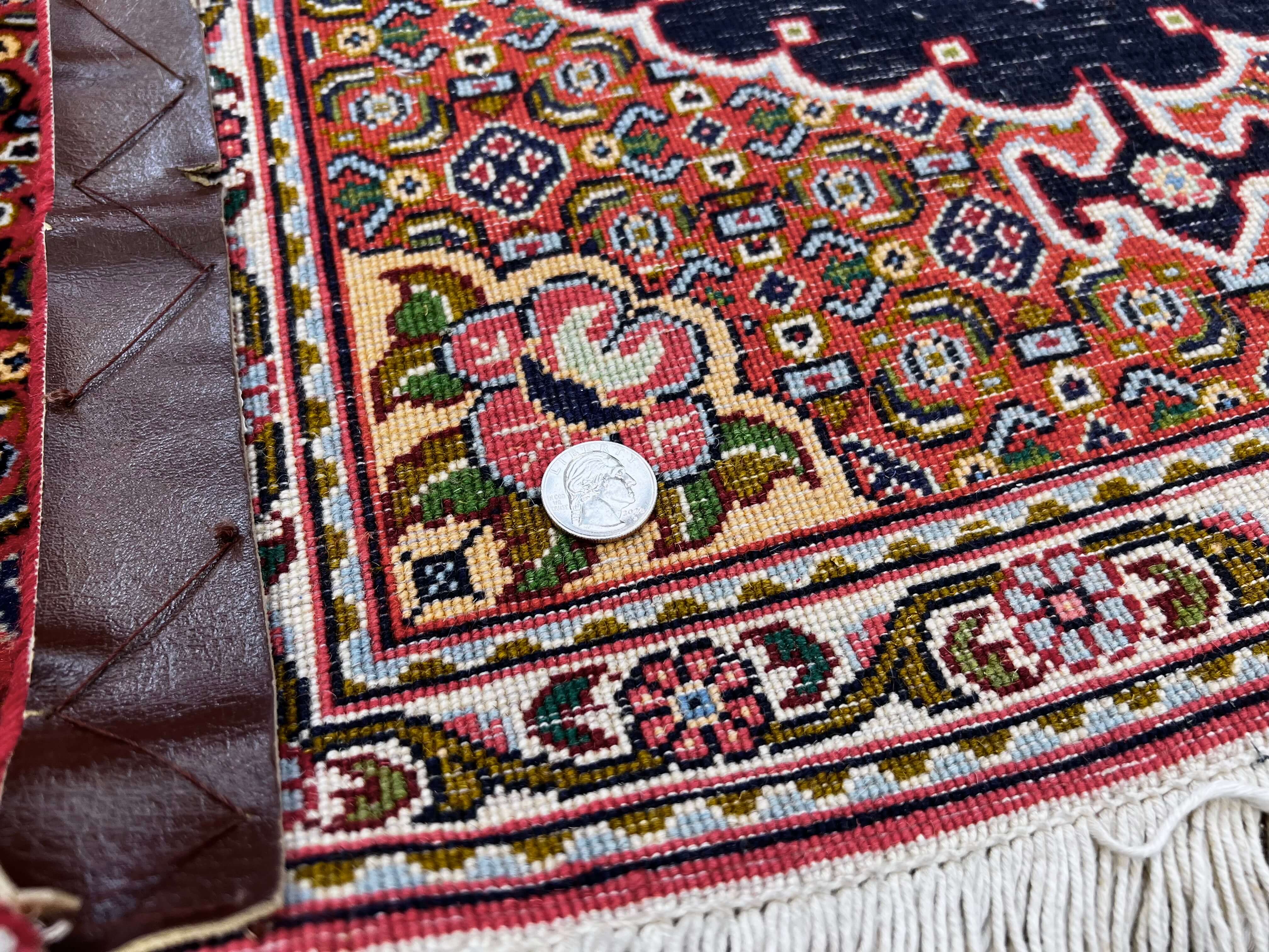 Bijar (2'00"x10'06") red/black/ivory - Image 8