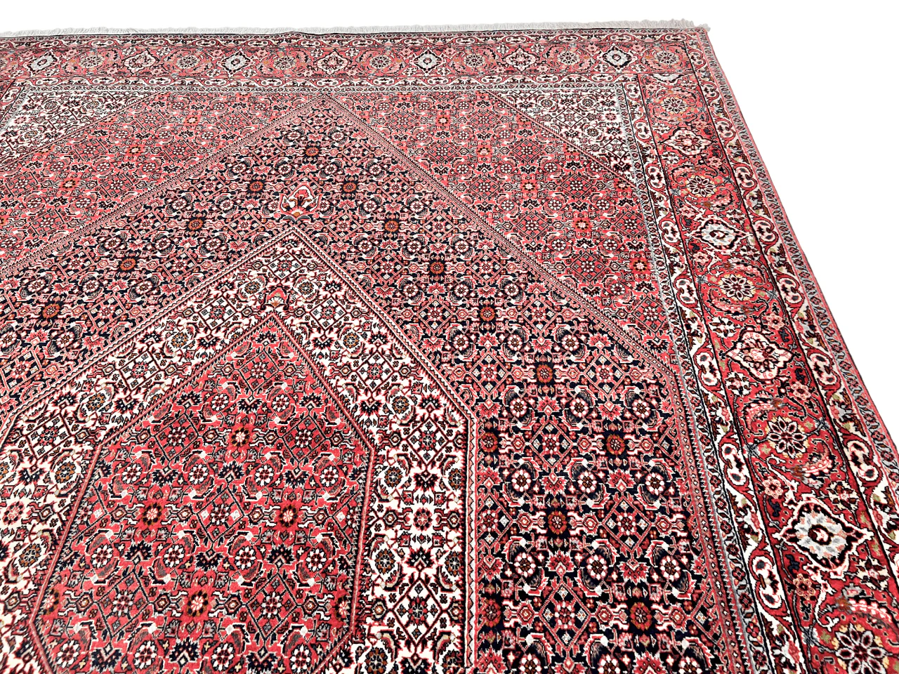 Bijar (6'07"x9'05") red/indigo - Image 10
