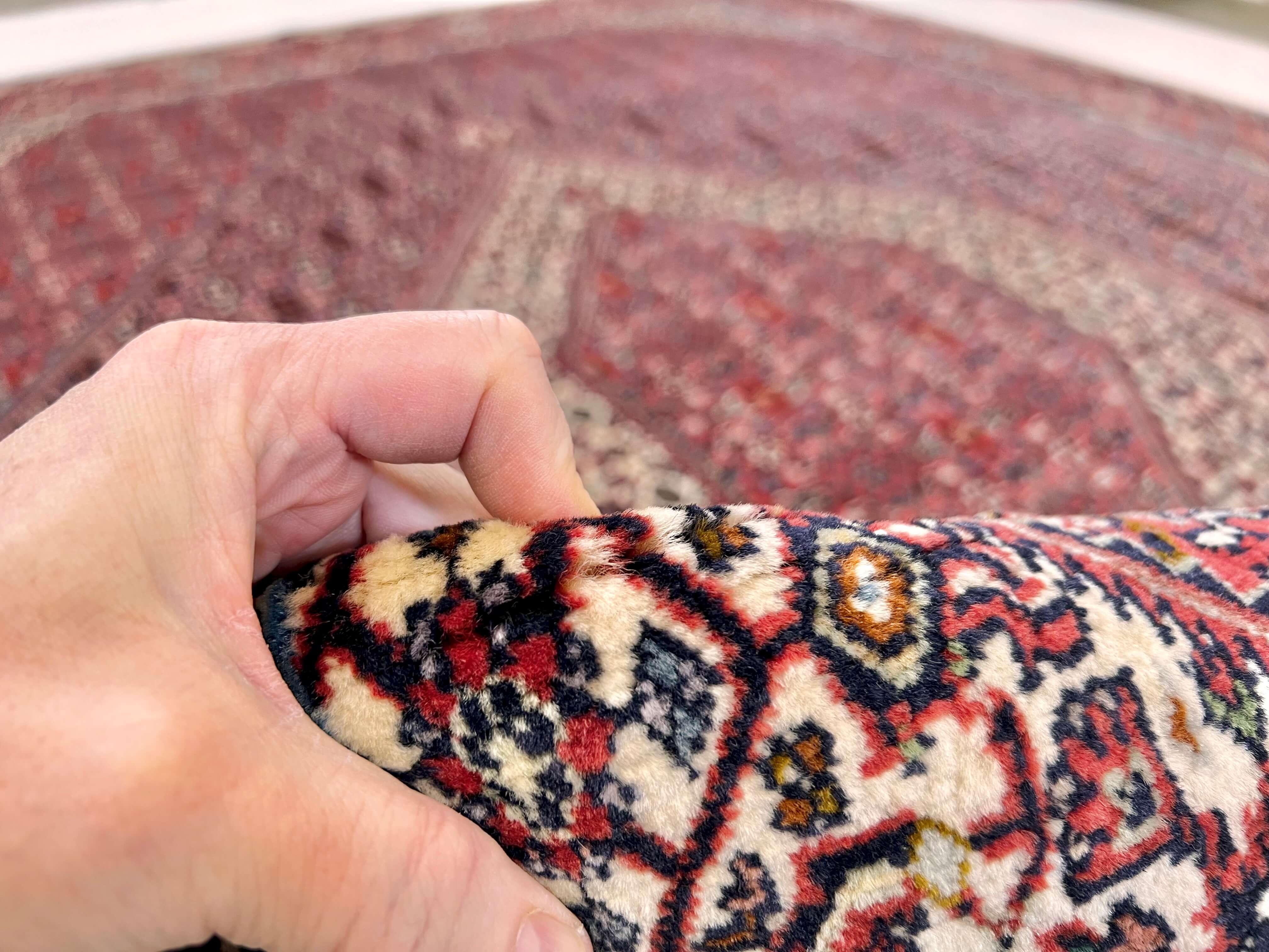 Bijar (6'07"x9'05") red/indigo - Image 5