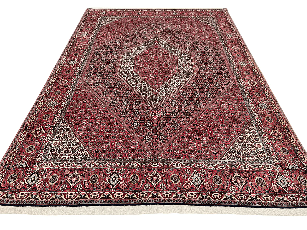 Bijar (6'07"x9'05") red/indigo - Image 6