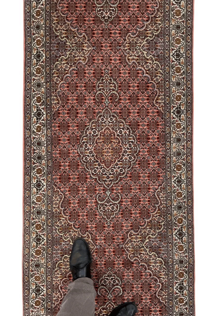 Tabriz (2'09"x10'02") peach/ivory - Image 7