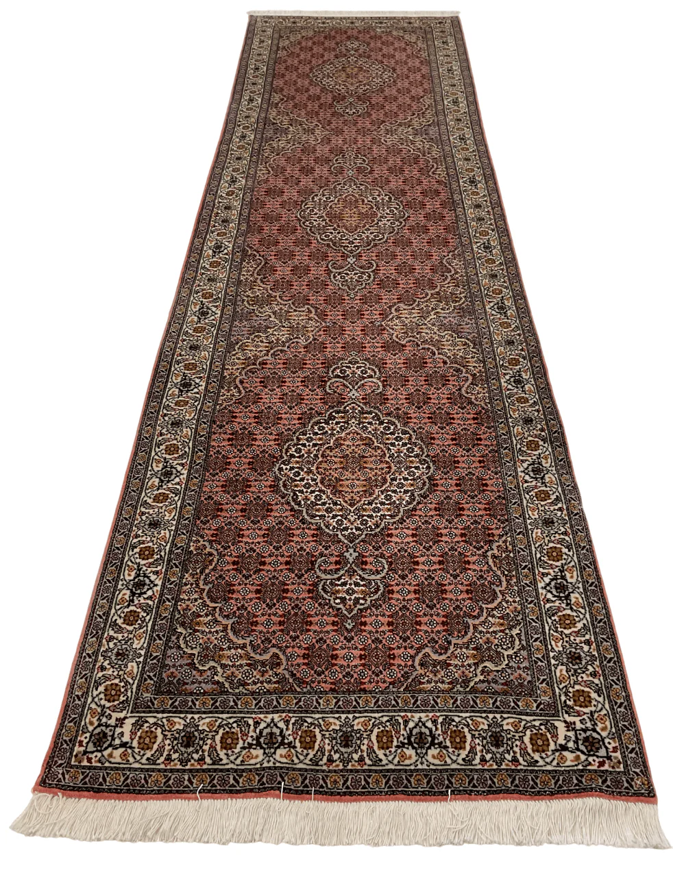 Tabriz (2'09"x10'02") peach/ivory - Image 9