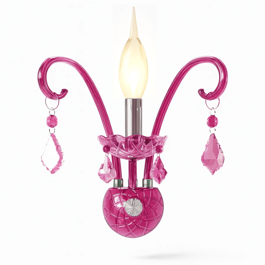 Pink Brigitte Wall Lamp - Image 3