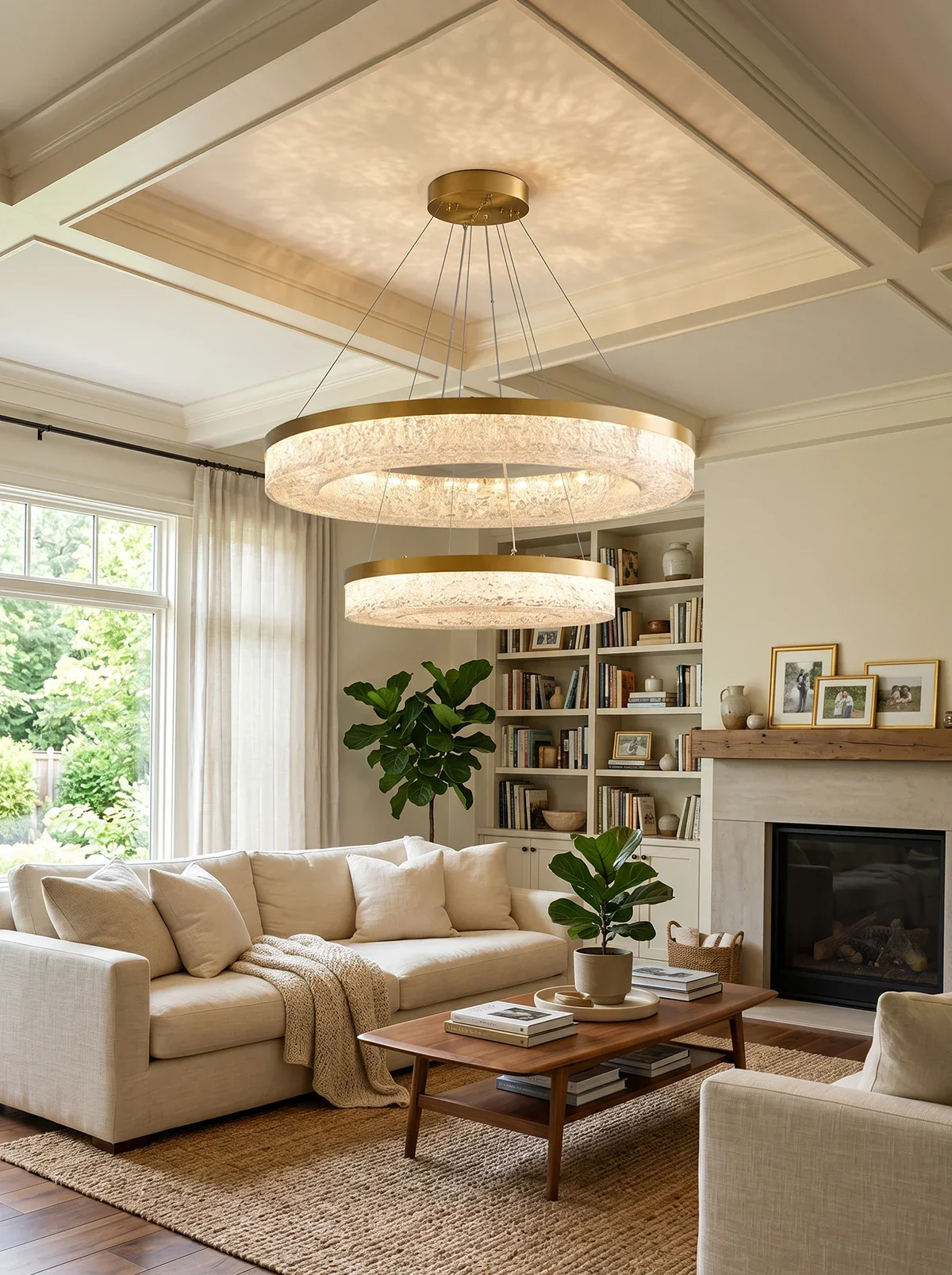 Planituri Elegant Resin Chandelier - Image 2