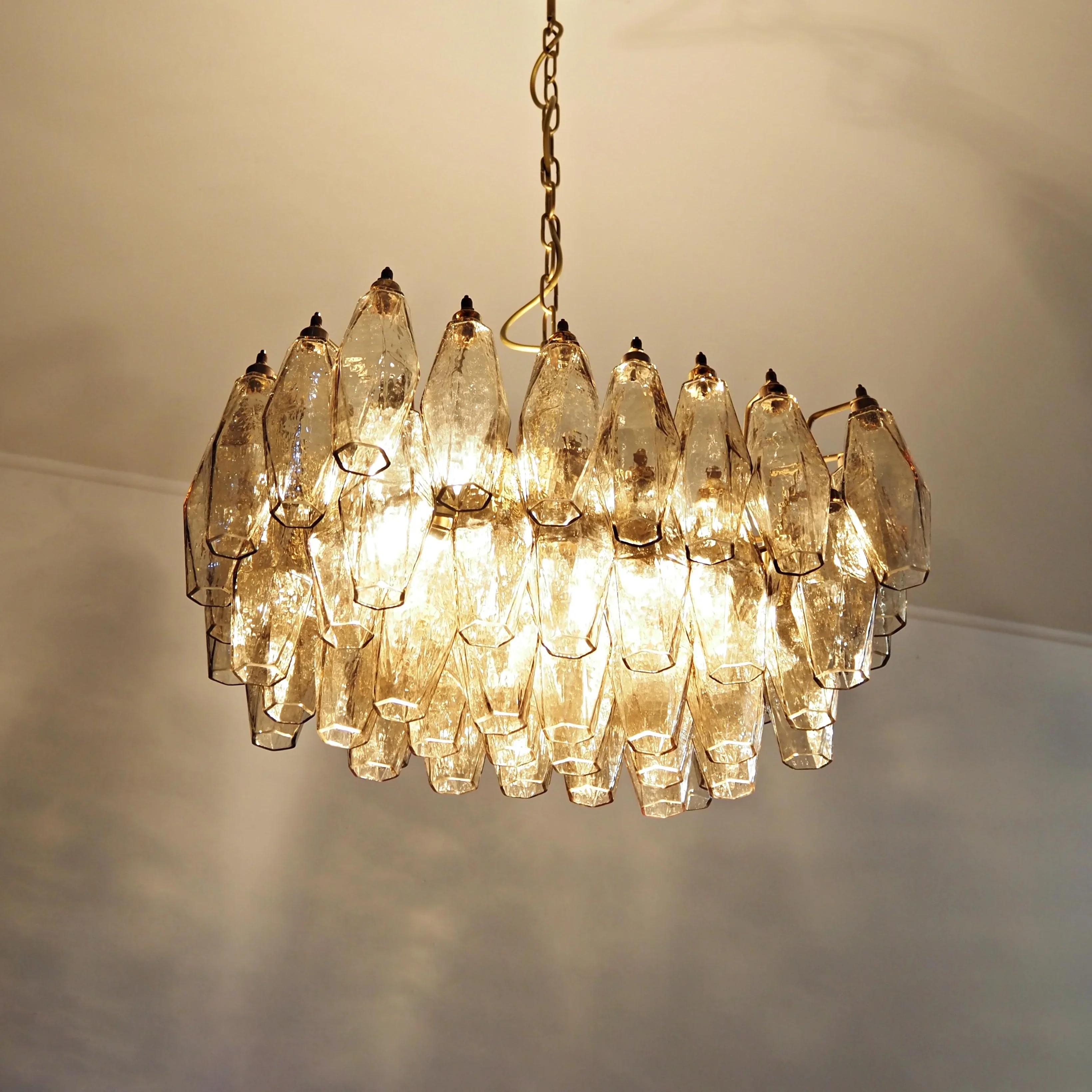 Poliedri Murano Smoked Chandelier - Image 9