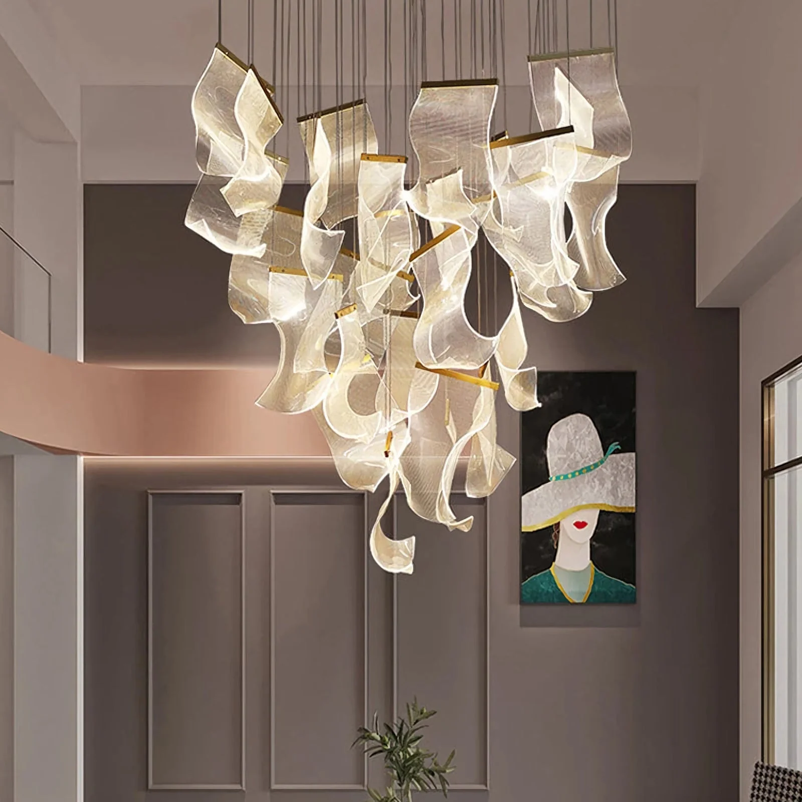 Postmodern Creative Chandelier - Image 17