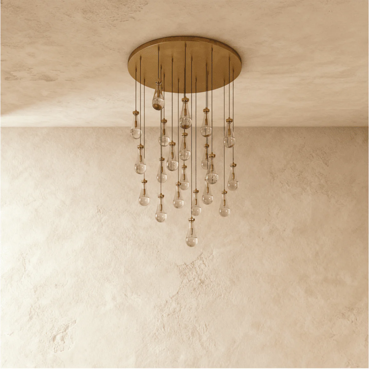 Pulcher Glass Tears Chandelier - Image 20