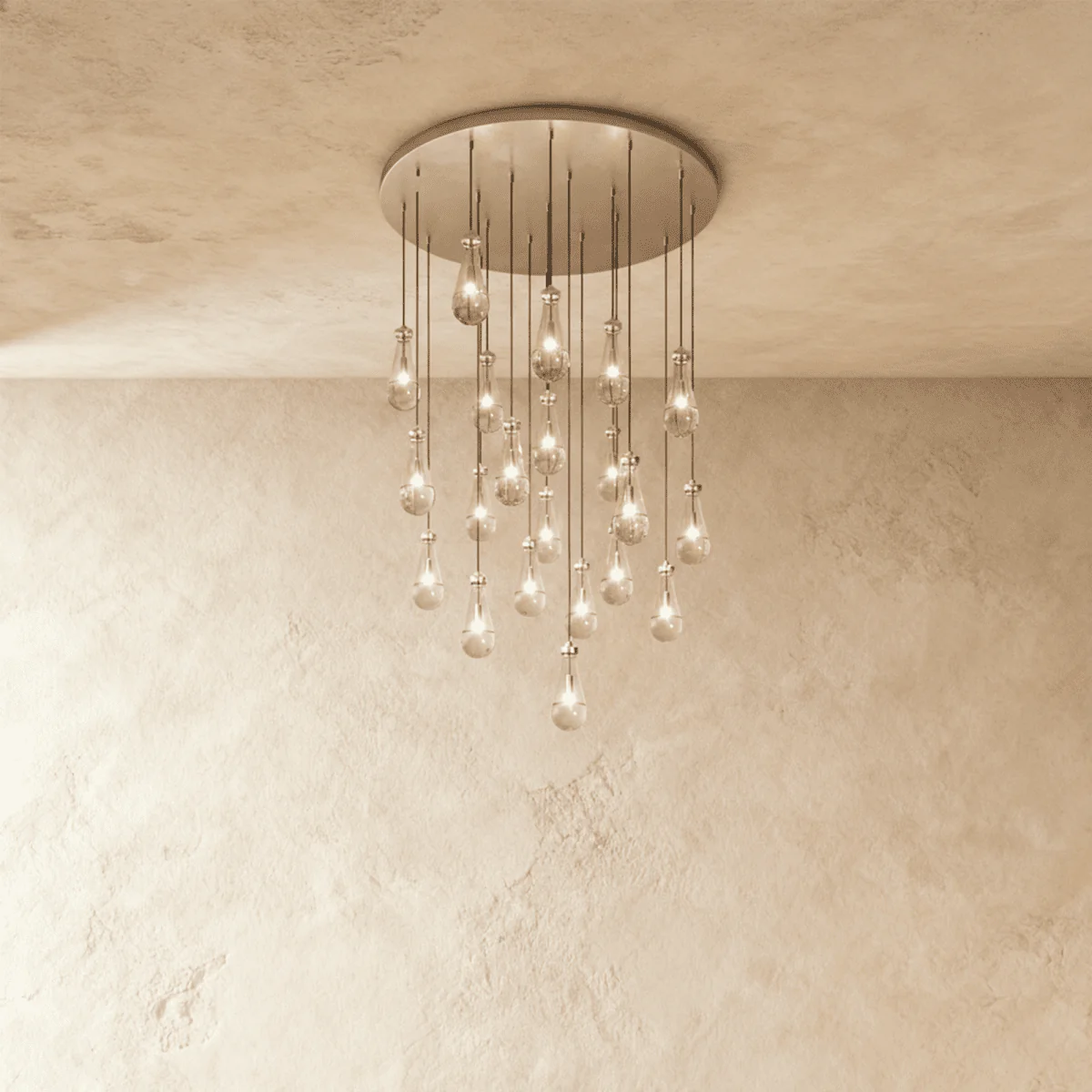 Pulcher Glass Tears Chandelier - Image 21