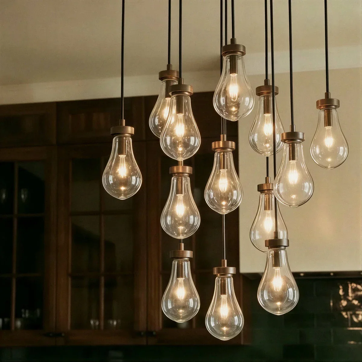 Pulcher Glass Tears Chandelier - Image 37