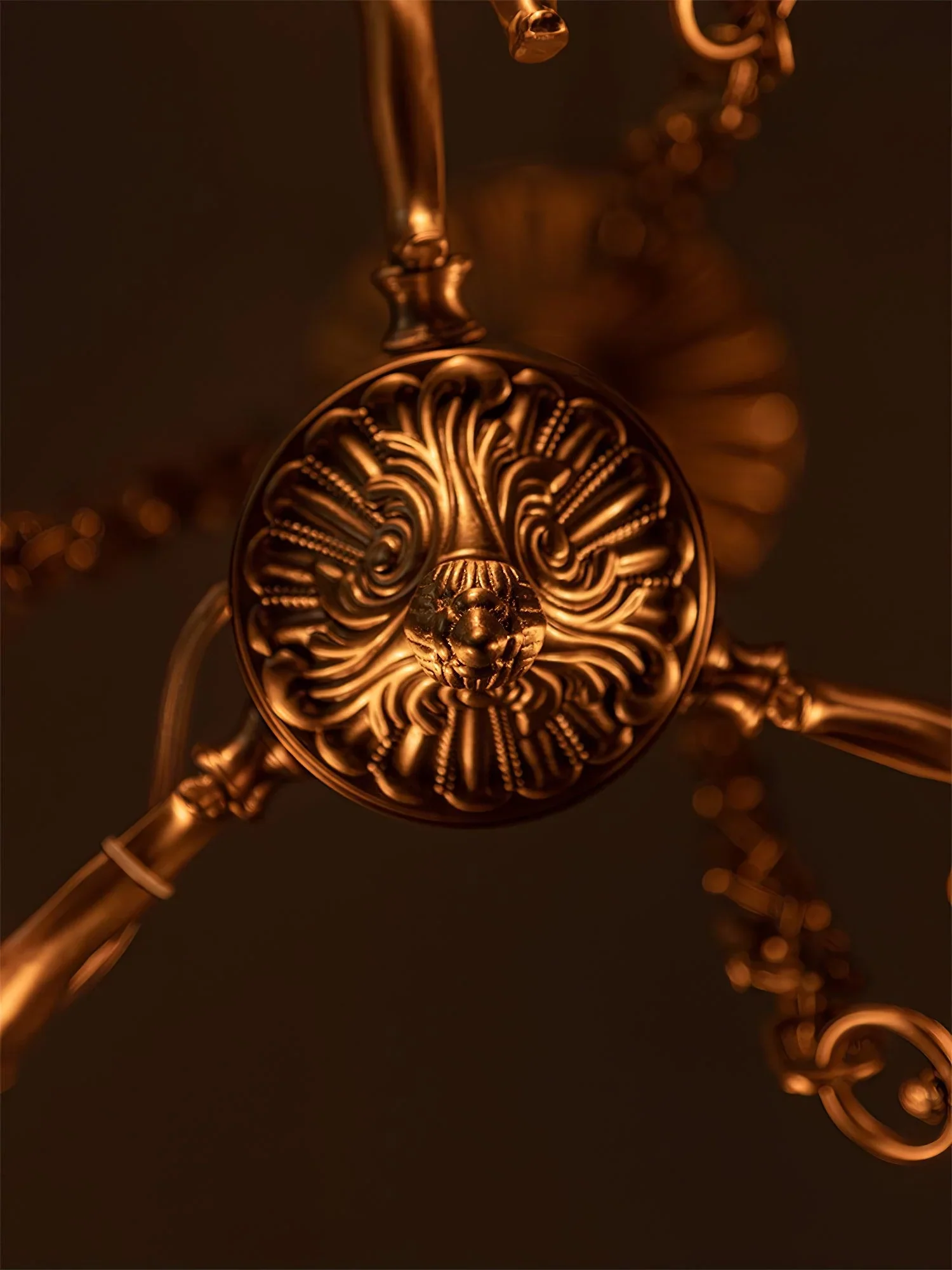 Putti Statuettes Brass Suspension - Image 11