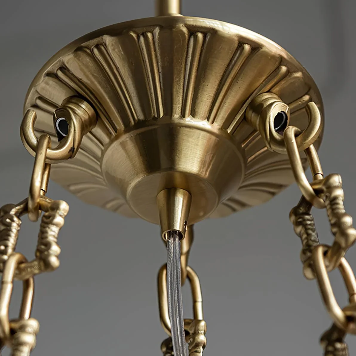 Putti Statuettes Brass Suspension - Image 15