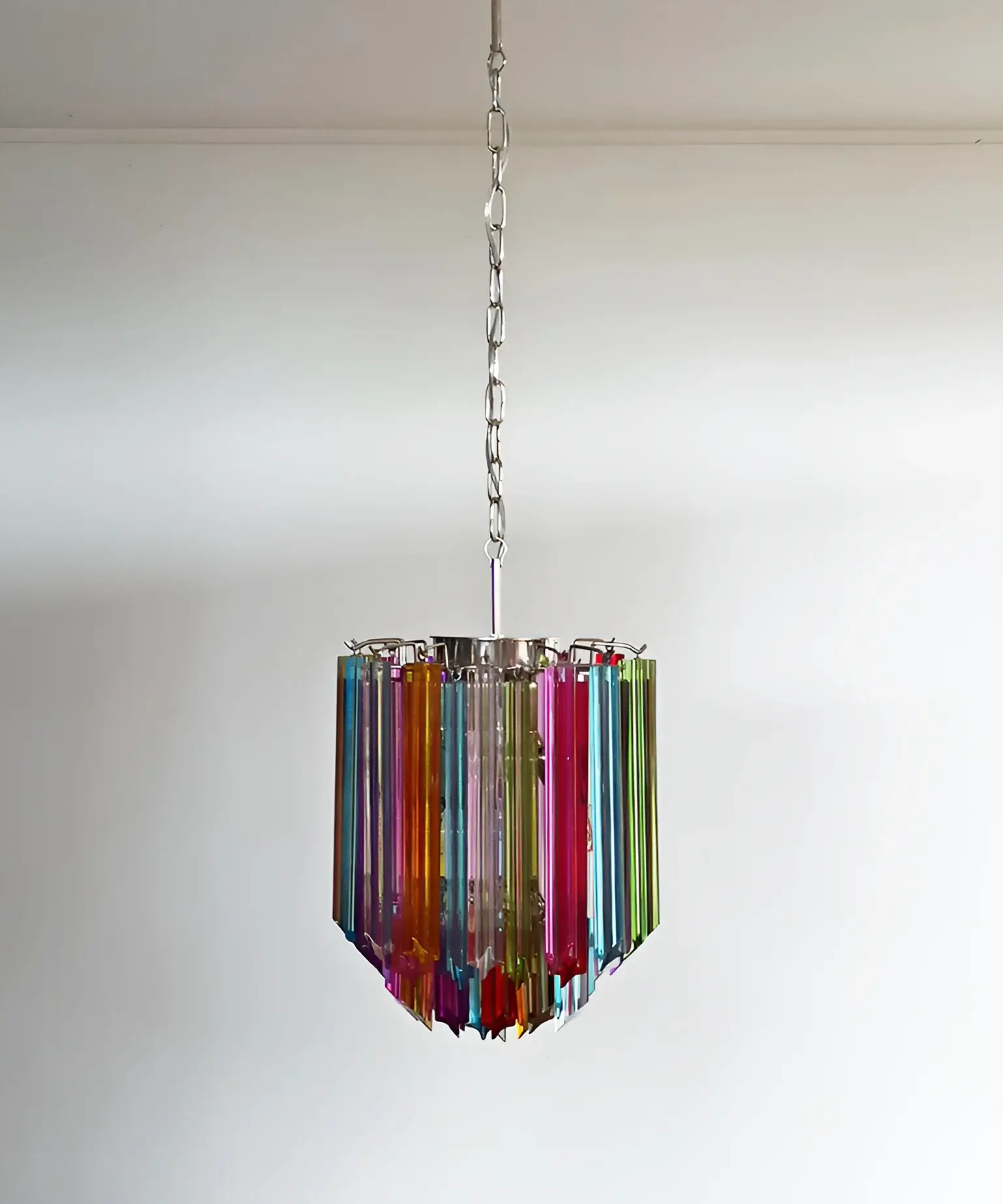 Quadriedri Murano Prisms Multicolored Chandelier - Image 7