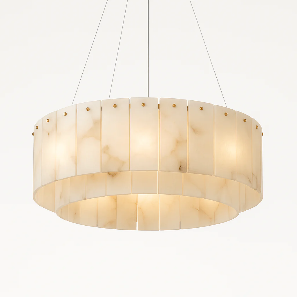 Regalis Alabaster Chandelier Light - Image 2