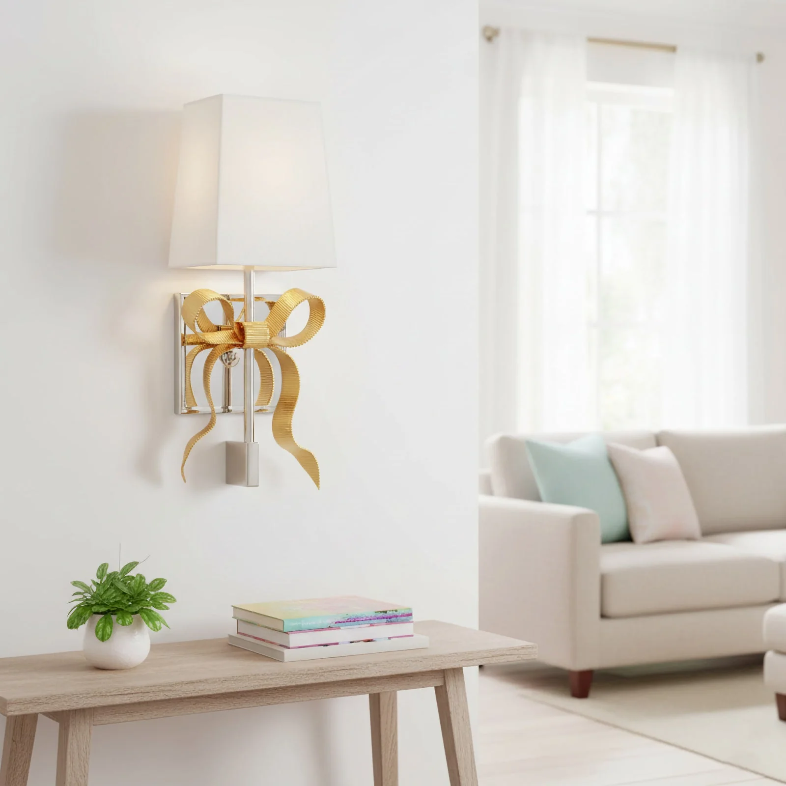 Ribbon Bow Wall Light - Image 7
