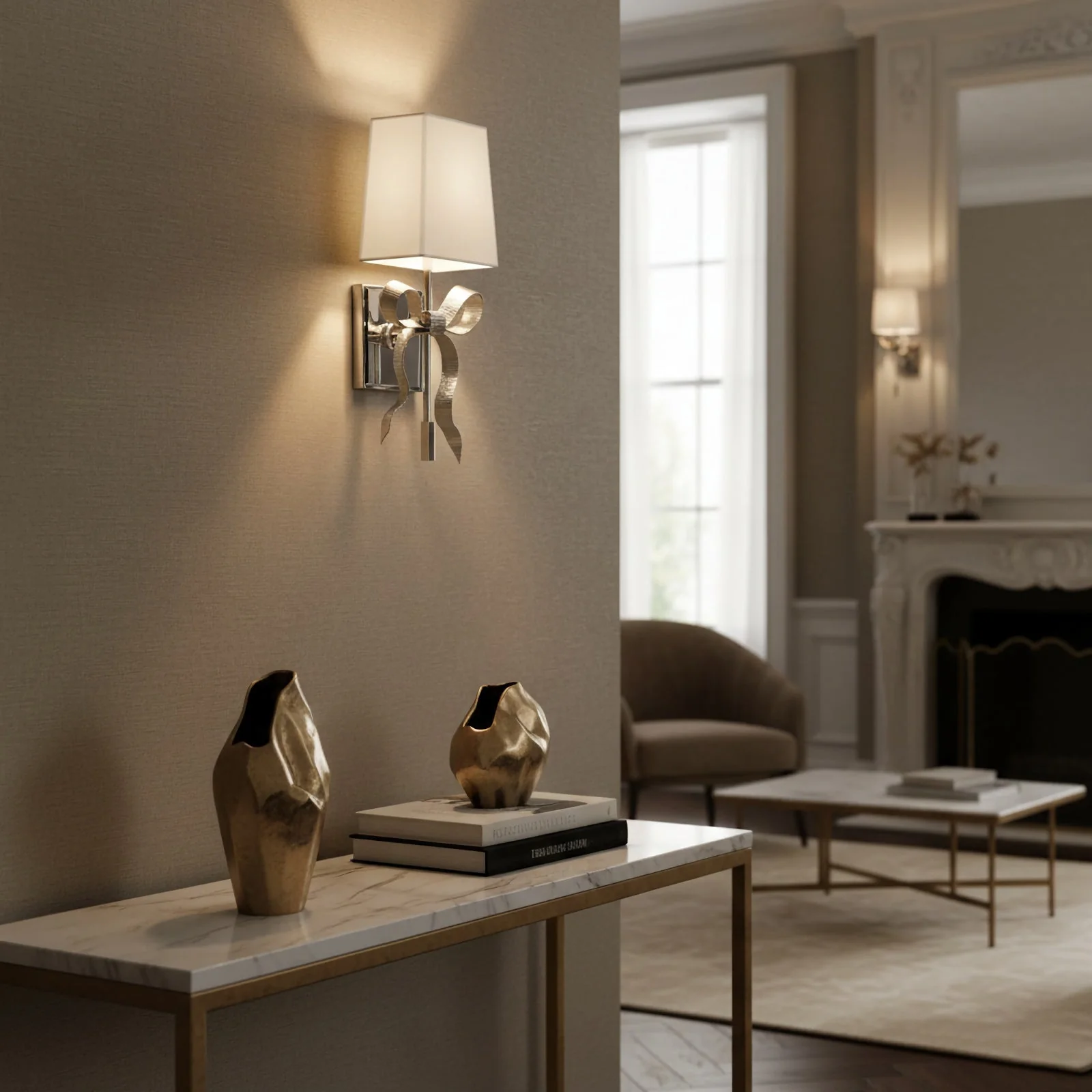 Ribbon Bow Wall Light - Image 8