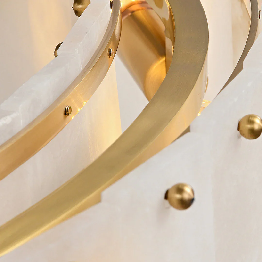 Rock Alabaster Chandelier - Image 18